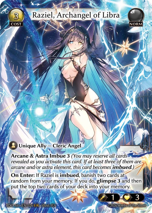 Raziel, Archangel of Libra - Radiant Origins - UR Norm