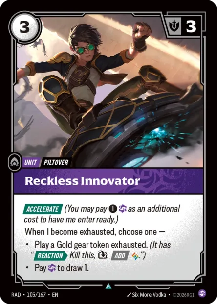 Reckless Innovator - 105/167 - U Chaos
