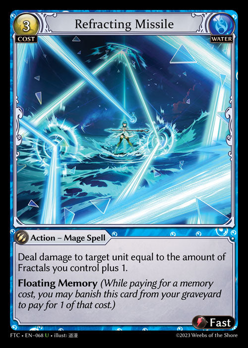 Refracting Missile - Fractured Crown - U Water