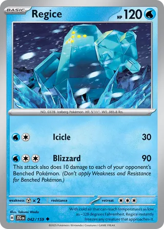 Regice - 042/159 - Journey Together