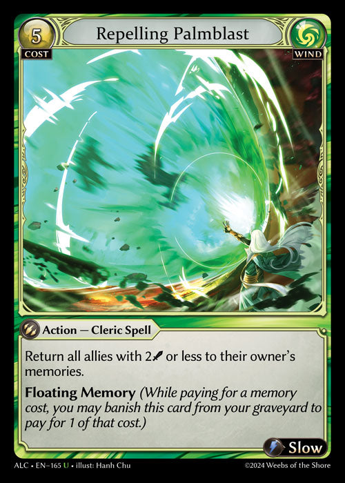 Repelling Palmblast - Alchemical Revolution - U Wind