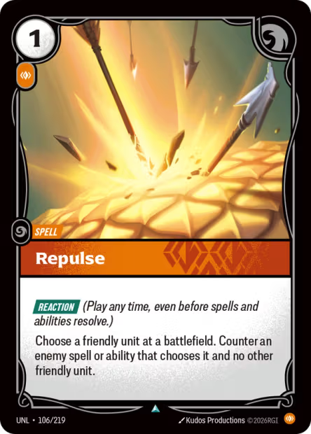 Repulse - 106/219 - U Body