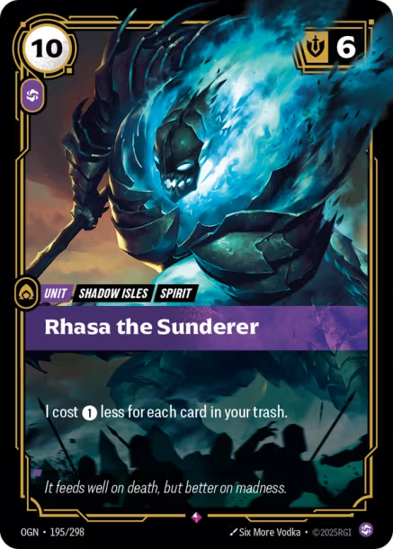 Rhasa the Sunderer - 195/298 - R Chaos