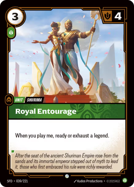 Royal Entourage - 039/221 - C Calm
