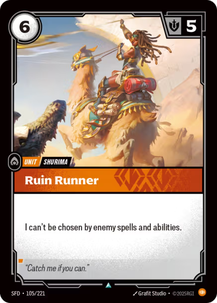 Ruin Runner - 105/221 - U Body