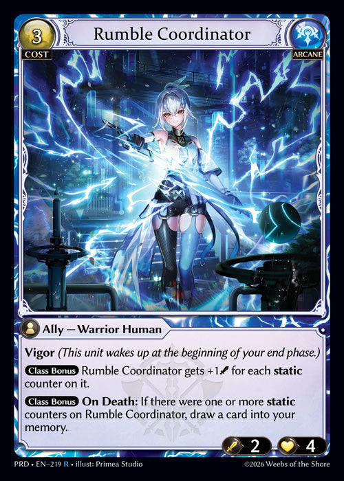 Rumble Coordinator - .asphodel/paradise - R Arcane
