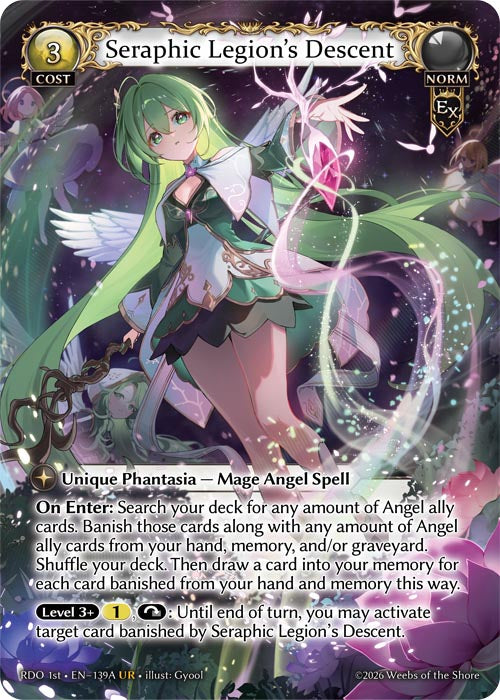 Seraphic Legion’s Descent (Ariel) - Radiant Origins - UR Norm