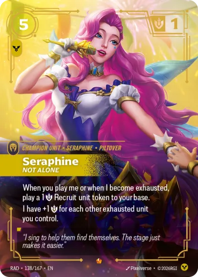 Seraphine, Not Alone - 138/167 - Epic Order