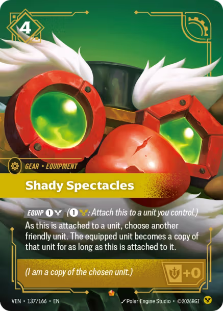 Shady Spectacles - 137/166 - Epic Order