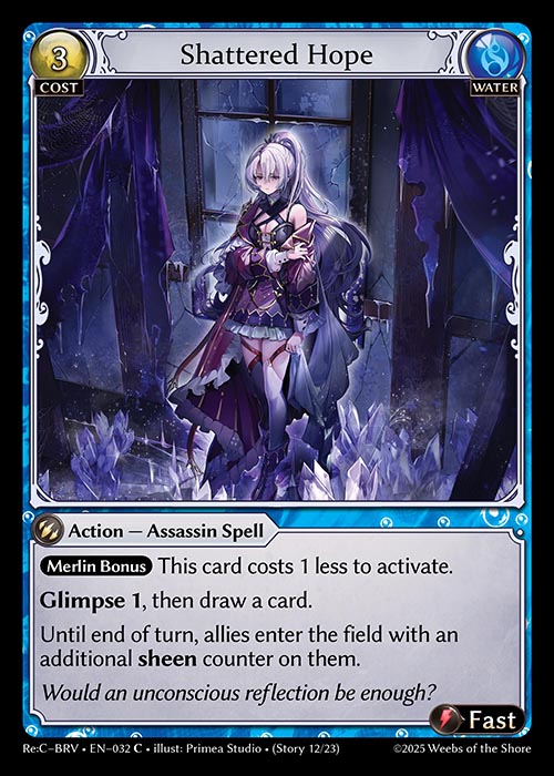 Shattered Hope - Merlin Re:Collection Brilliant Vestige - C Water