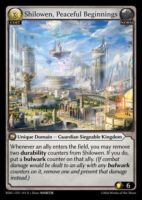 Shilowen, Peaceful Beginnings - Radiant Origins - R Norm