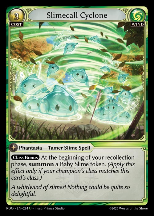 Slimecall Cyclone - Radiant Origins - U Wind
