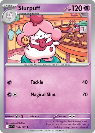 Slurpuff - 094/217 - Ascended Heroes
