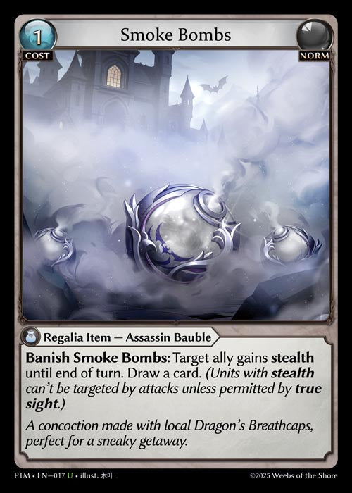 Smoke Bombs - Phantom Monarchs