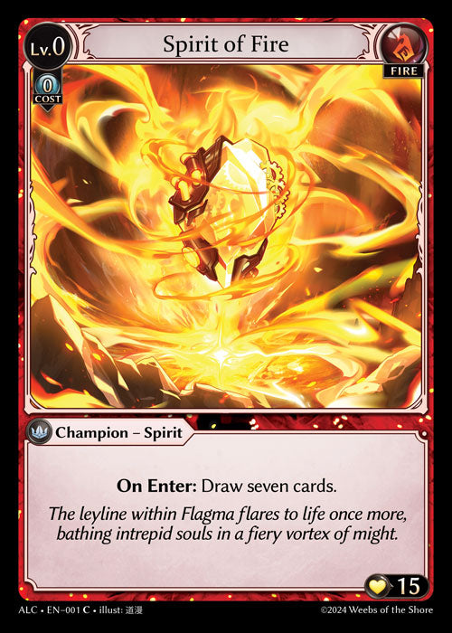Spirit of Fire - Alchemical Revolution - C Fire