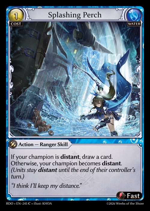 Splashing Perch - Radiant Origins - C Water