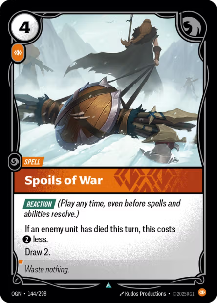 Spoils of War - 144/298 - U Body