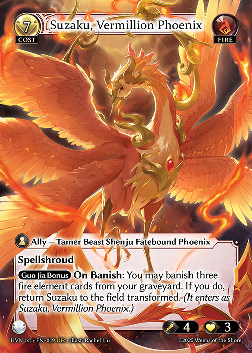Suzaku, Vermillion Phoenix - Abyssal Heaven