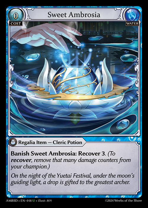 Sweet Ambrosia - Mortal Ambition - U Water