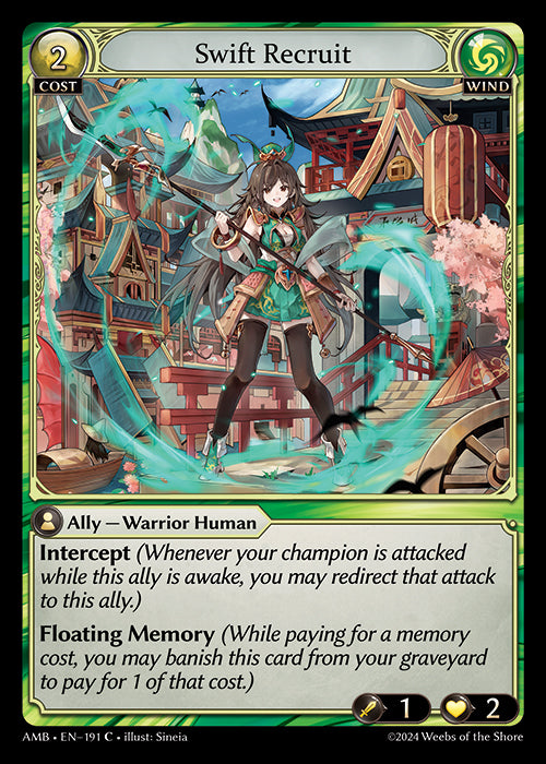 Swift Recruit - Mortal Ambition - C Wind