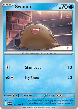 Swinub - 023/094 - Phantasmal Flames