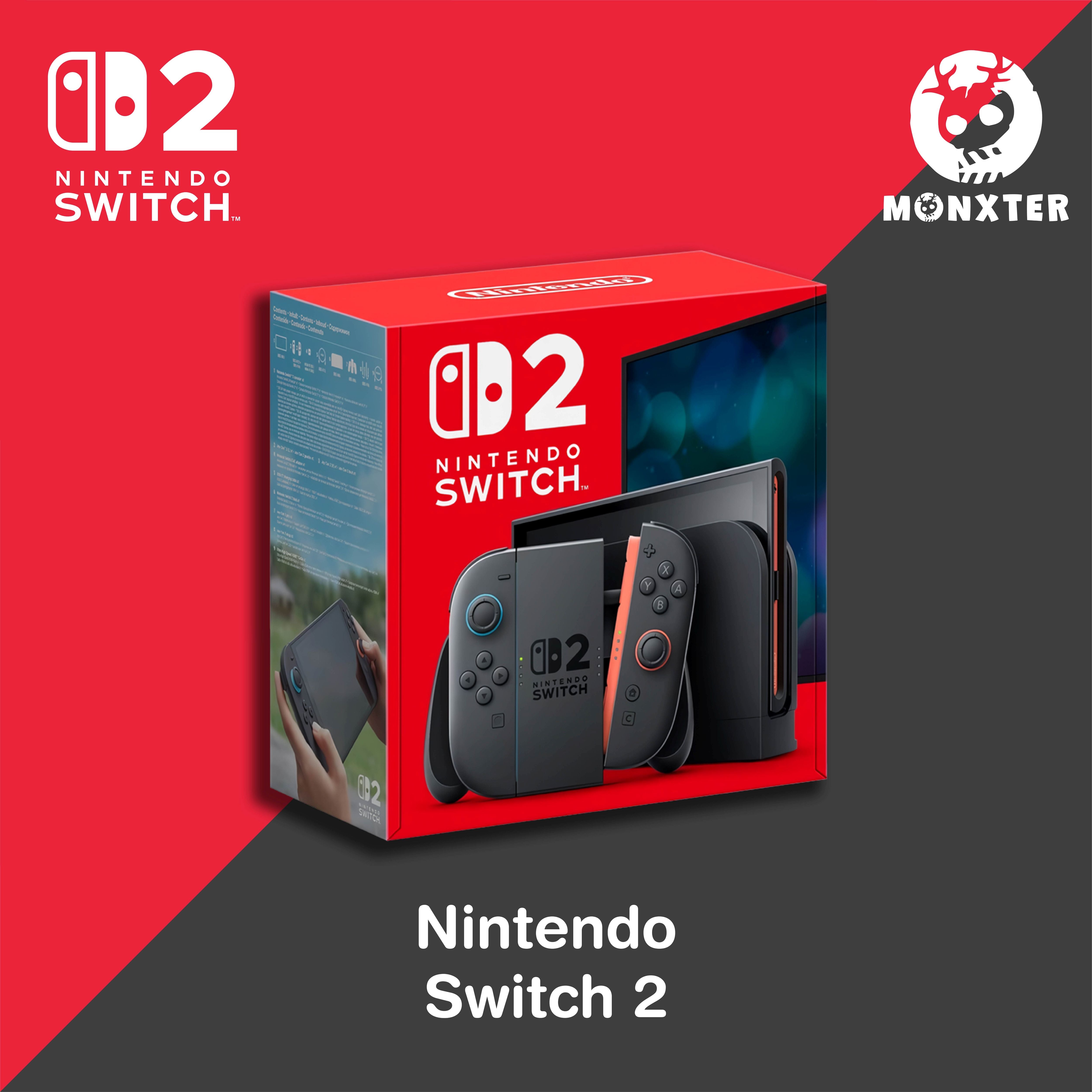 Nintendo Switch 2 – Desk Monxter