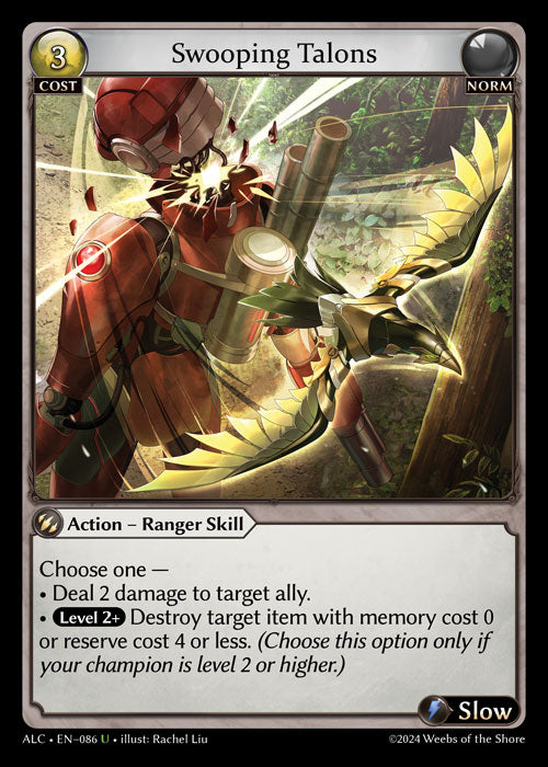 Swooping Talons - Alchemical Revolution - U Norm