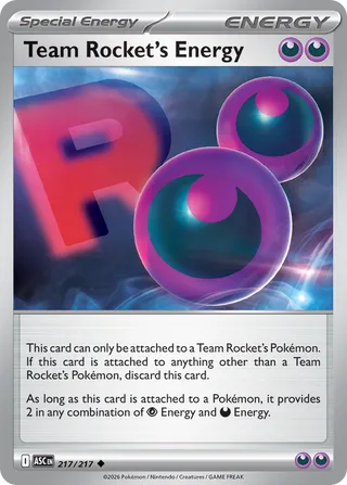 Team Rocket's Energy - 217/217 - Ascended Heroes