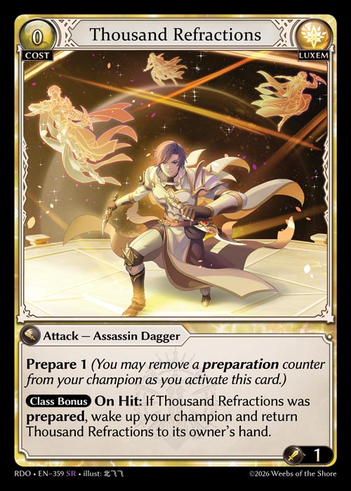 Thousand Refractions - Radiant Origins - SR Luxem