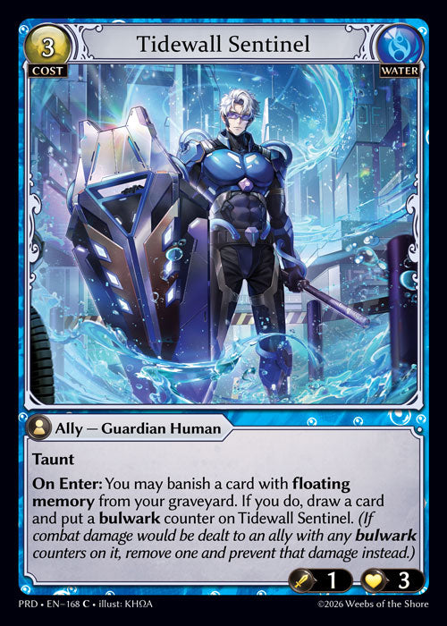 Tidewall Sentinel - .asphodel/paradise - C Water