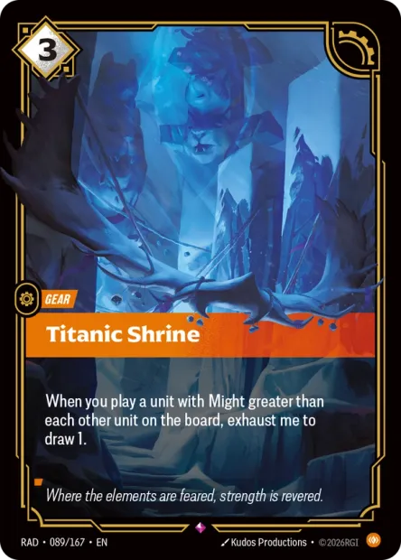 Titanic Shrine - 089/167 - R Body