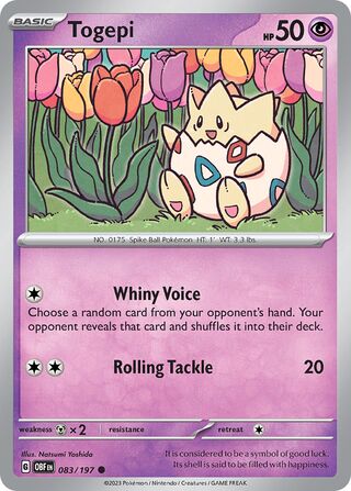 Togepi - 083/197 - Obsidian Flames