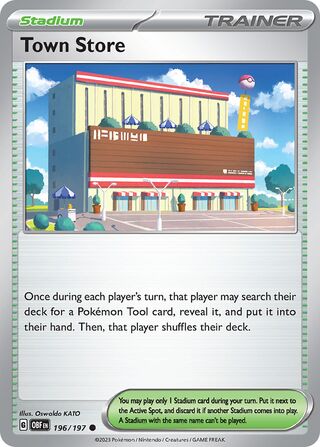 Town Store - 196/197 - Obsidian Flames