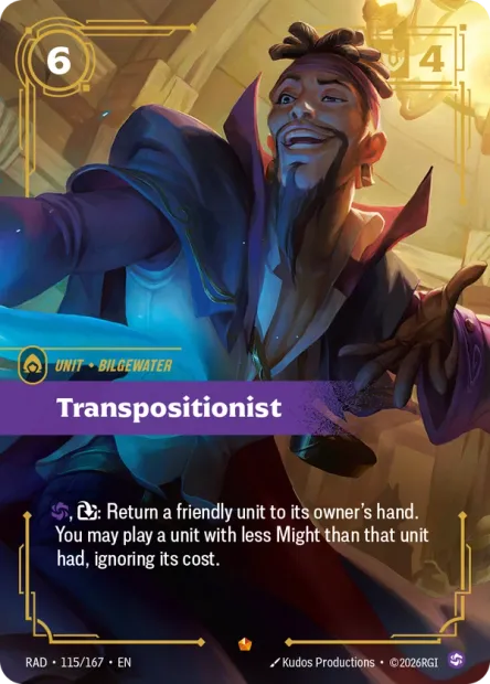 Transpositionist - 115/167 - Epic Chaos