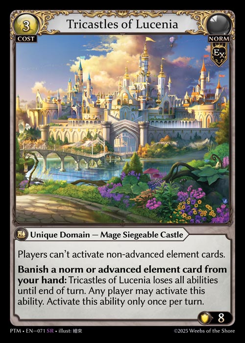 Tricastles of Lucenia - Phantom Monarchs