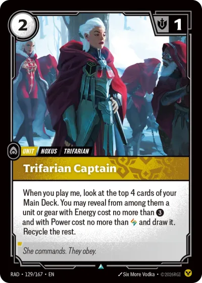 Trifarian Captain - 129/167 - U Order