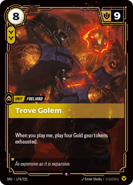 Trove Golem - 174/221 - R Order
