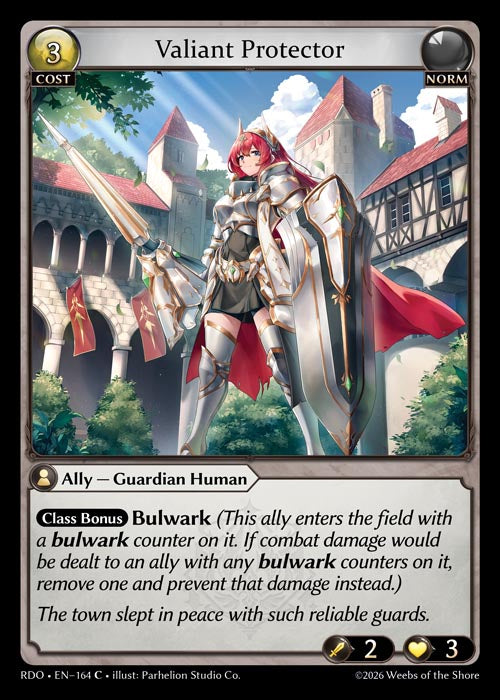 Valiant Protector - Radiant Origins - C Norm