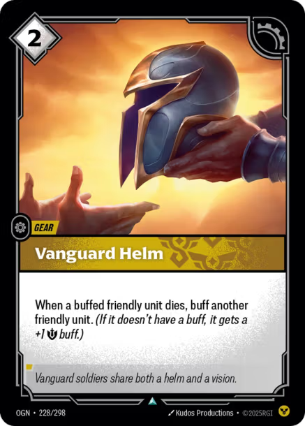 Vanguard Helm - 228/298 - U Order