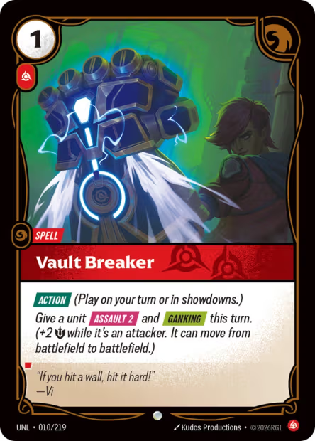 Vault Breaker - 010/219 - C Fury