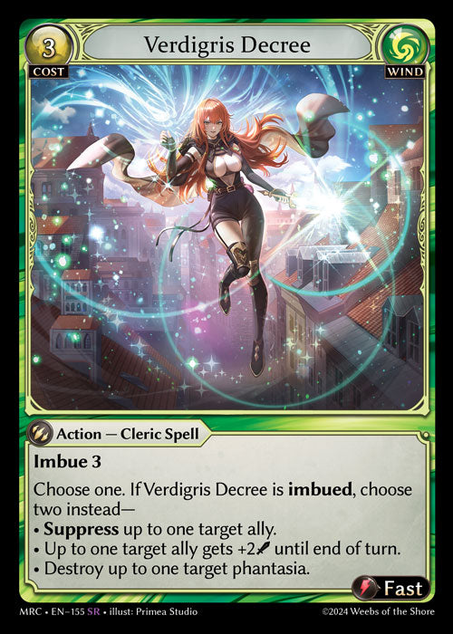 Verdigris Decree - Mercurial Heart - SR Wind