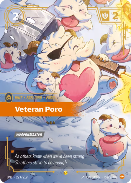 Veteran Poro - 223/219 - Overnumbered