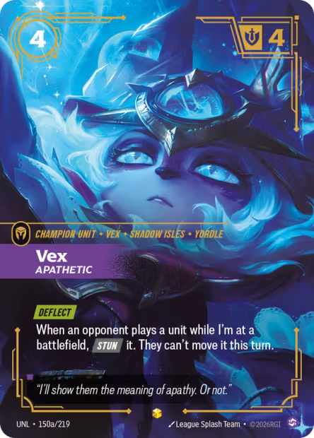 Vex, Apathetic - 150a/219 - Alternate Art