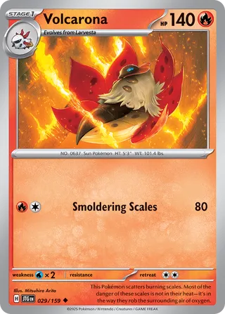 Volcarona - 029/159 - Journey Together