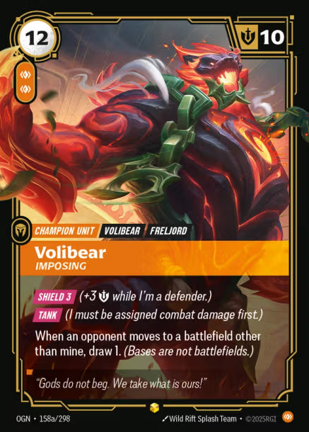 Volibear, Imposing - 158a/298 - Alternate Art