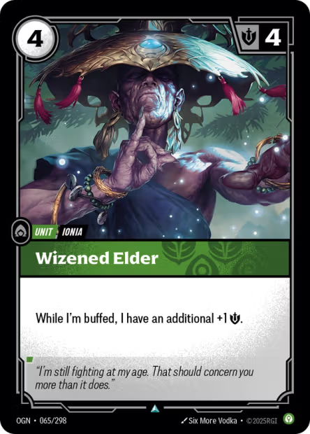 Wizened Elder - 065/298 - U Calm