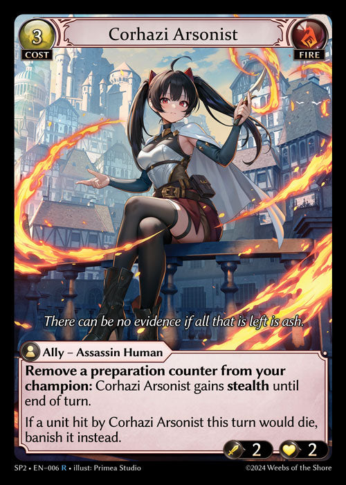 Corhazi Arsonist - Supporter Pack 2