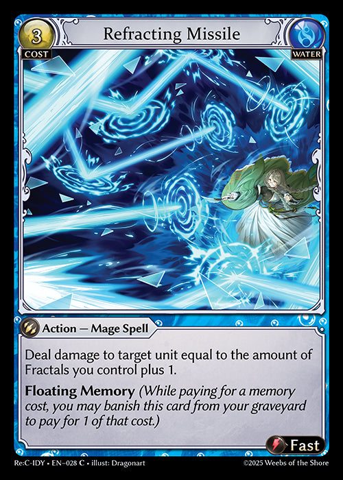 Refracting Missile - Mortal Ambition C Water