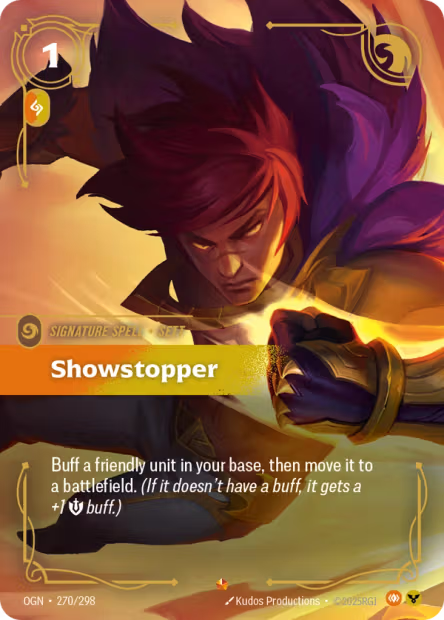 Showstopper - 270/298 - Epic Body/Order