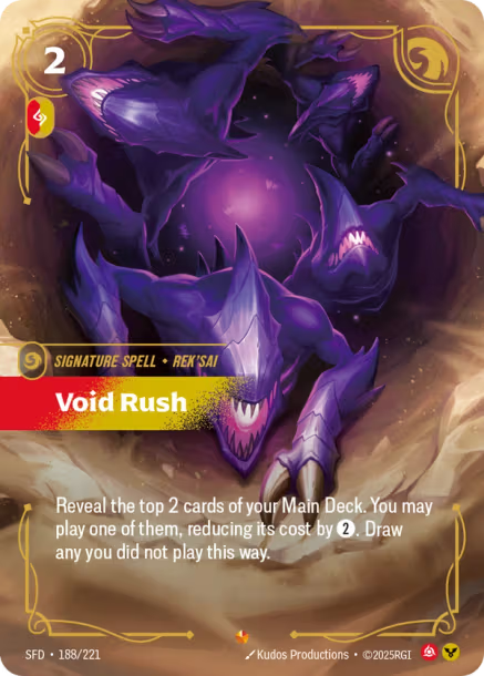 Void Rush - 188/221 - Epic Fury/Order